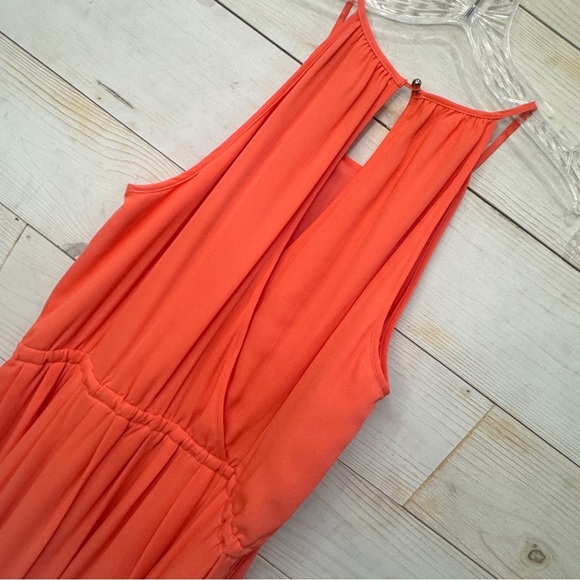 Banana republic cinched waist cutout back blouson dress ❤️ - Picture 4 of 6